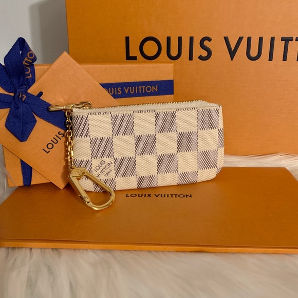 Louis Vuitton Accessories - Damier Azur Louis Vuitton Key Pouch